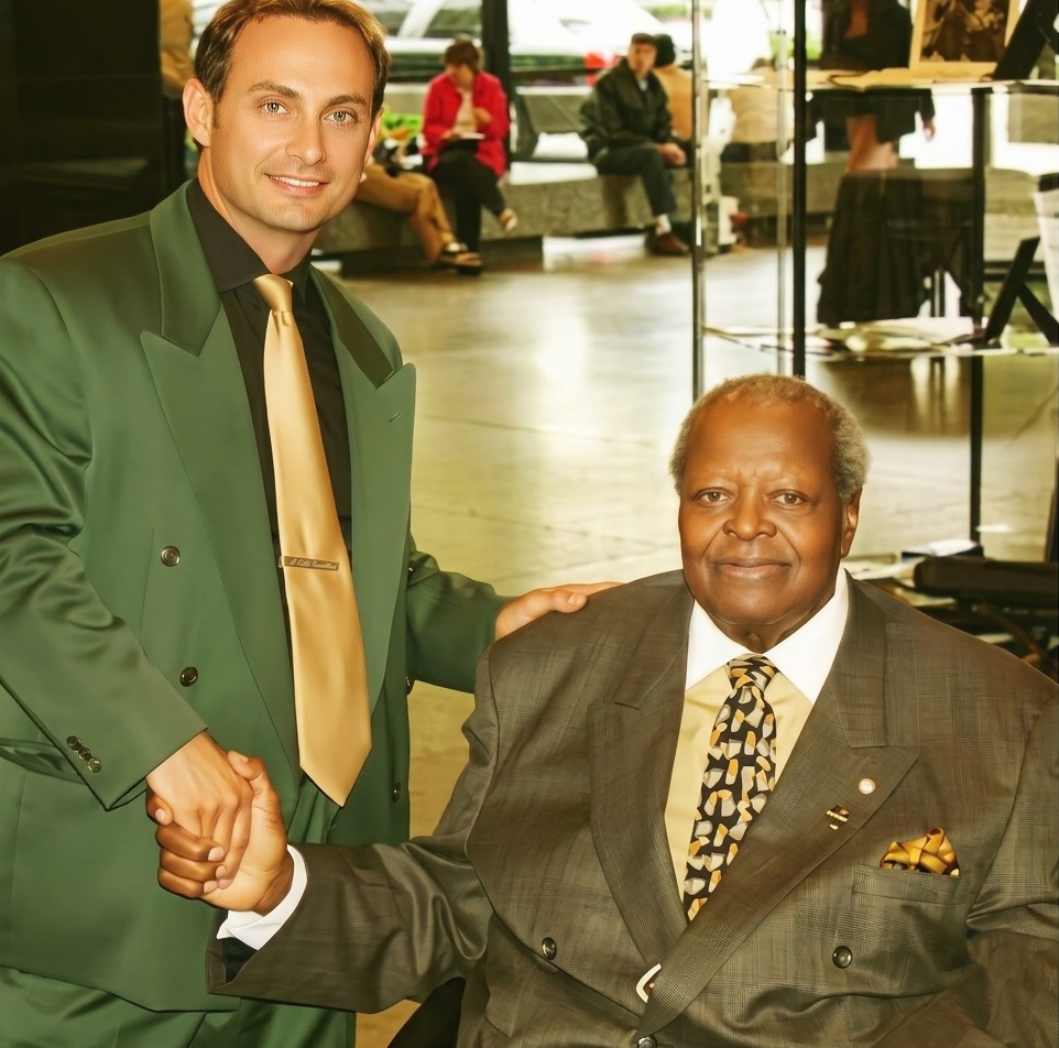 Anthony Paiano with Oscar Peterson